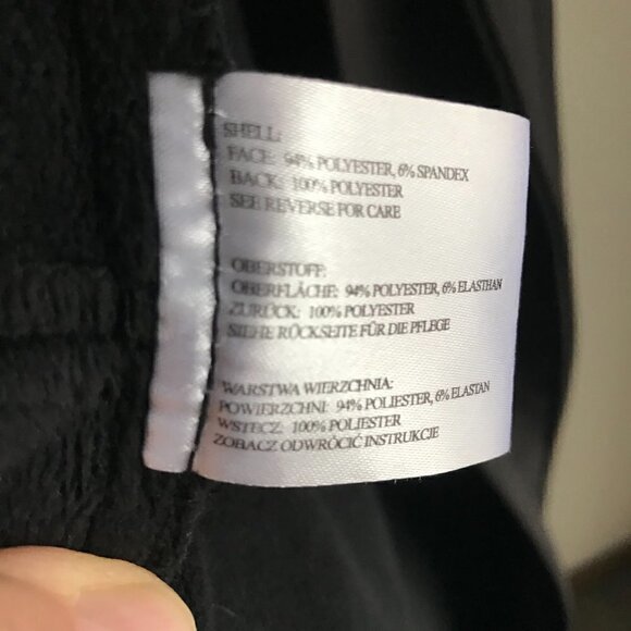 Michael Kors Black Anorak Jacket Coat Hooded Zip Closure Size XL - Picture 7 of 9